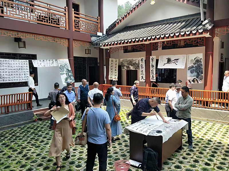 文化興村,長沙市詩詞協(xié)會(huì)研創(chuàng)基地掛牌楊花書院